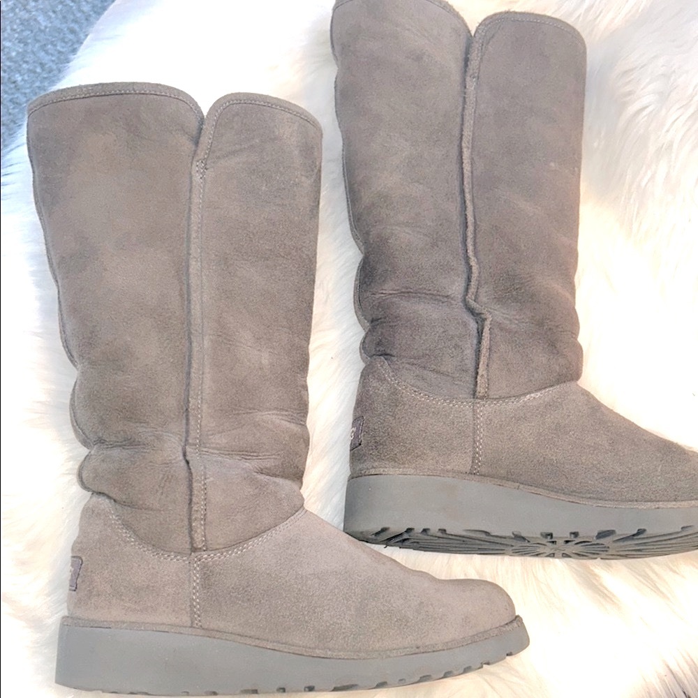 🩶2-WAY UGG’S🩶Gray Winter Boots with Durable Tread
